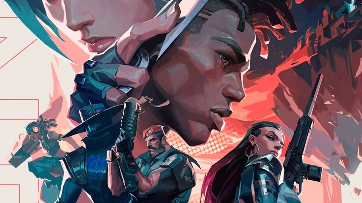 Valorant tactical hero shooter round-based combat